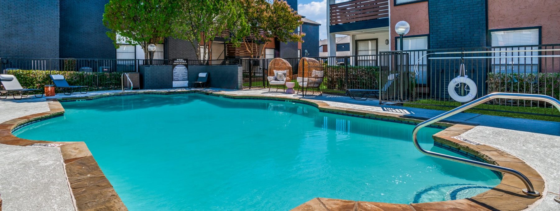 the pool at The Evaline
