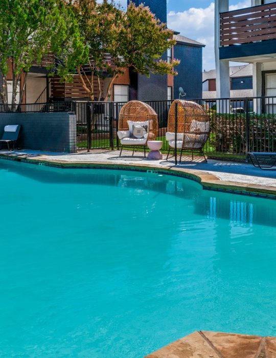 the pool at The Evaline